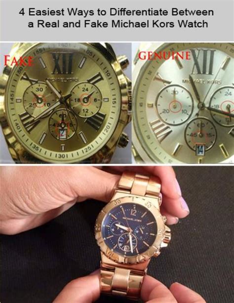 michael kors watch replica vs original